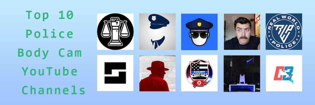 Image showing the top police body bam YouTube channels